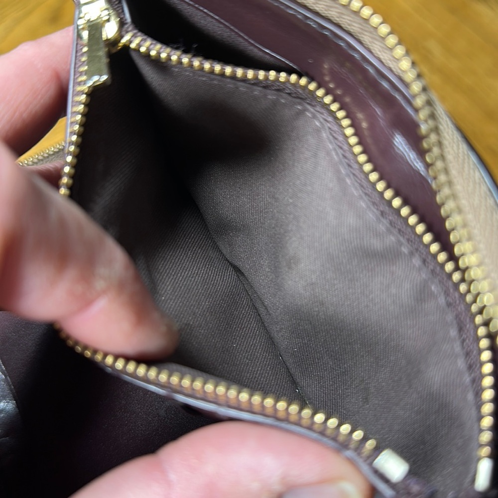 *HTF* COACH Gold Star Glitter Phone Wallet - Picture 15 of 17